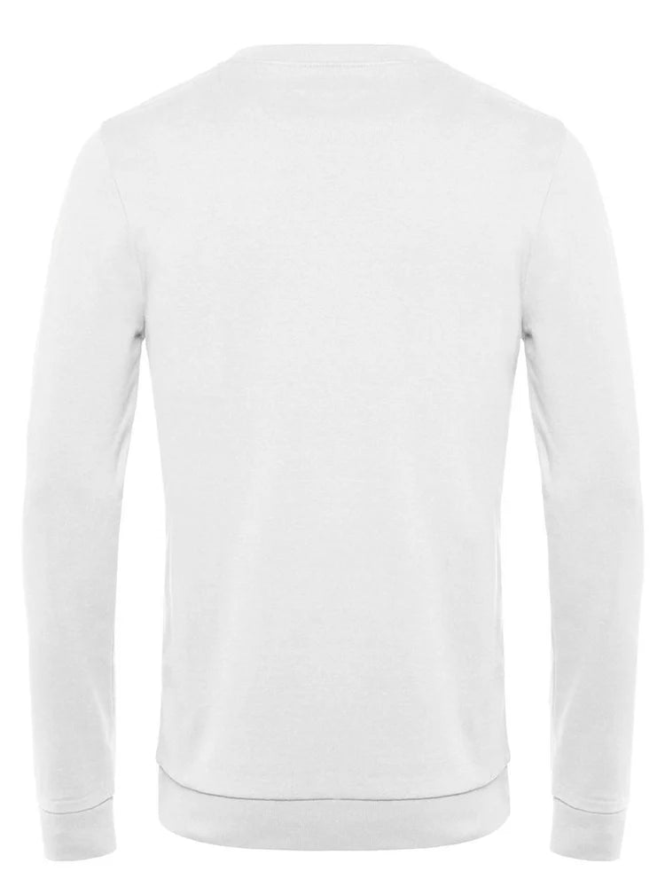 White crewneck sweatshirt